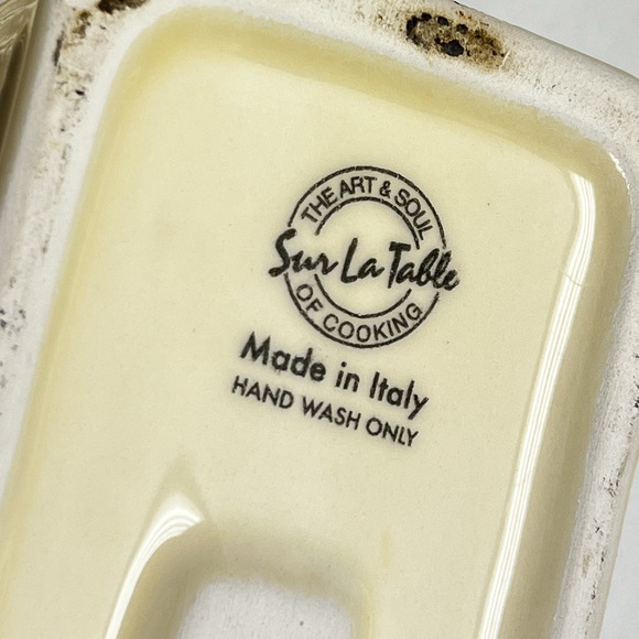 Sur La Table Ceramic Salt Box Spices Box Made in Italy The Art & Soul Of Cooking - Picture 7 of 11